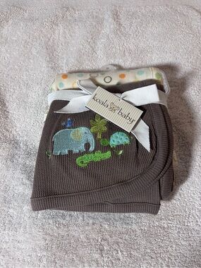 Multiple Baby Boy items - blankets, bibs, onesies, etc. - all brand new with tag
